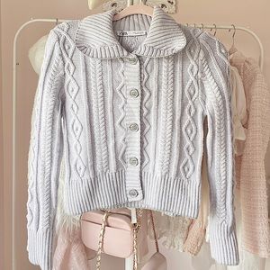 Lavender Purple Zara Cardigan